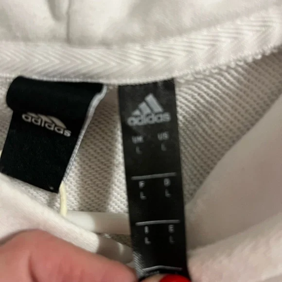 NWOT ADIDAS HOODED SWEATSHIRT & LEGGINGS SIZE LARGE - Picture 6 of 7